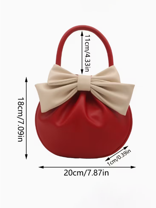 Mini Statement Bow Bag detail view
