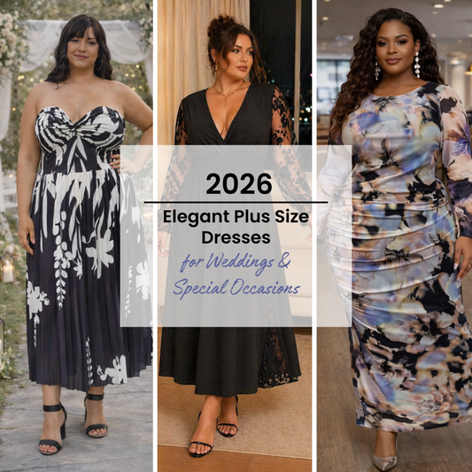 Elegant plus size dresses for weddings and special occasions in Canada