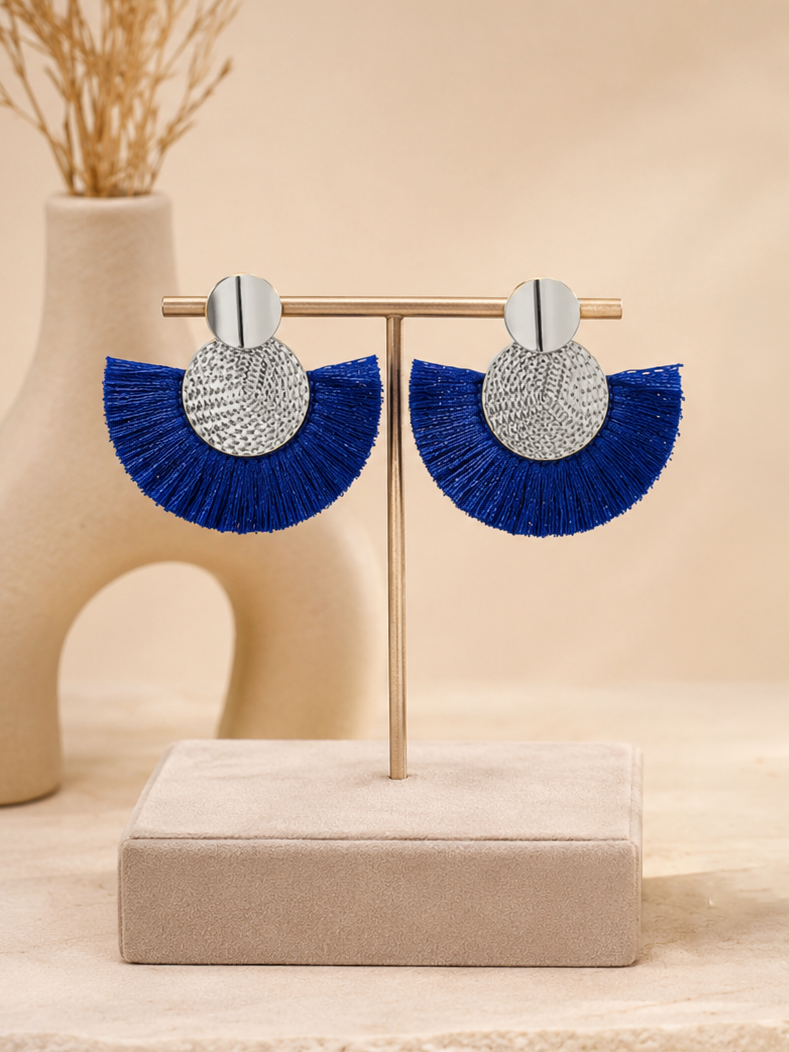 Fan Tassel Earrings