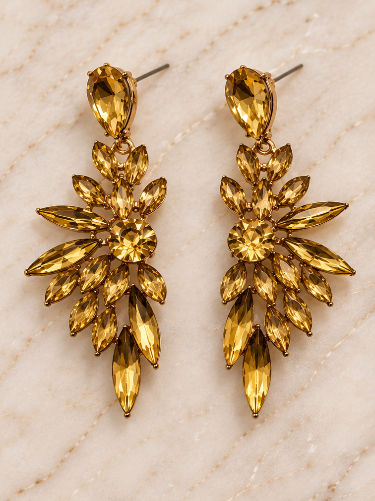 Crystal Statement Earrings
