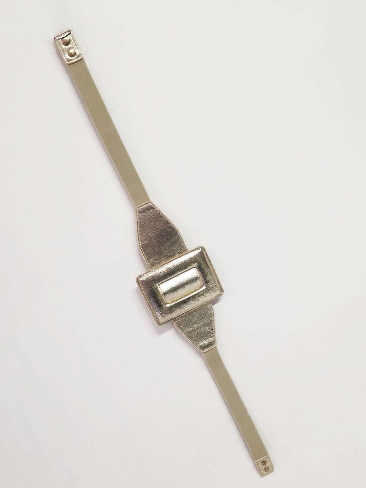Exaggerated Buckle Plus Size Belt, belt, styled view
