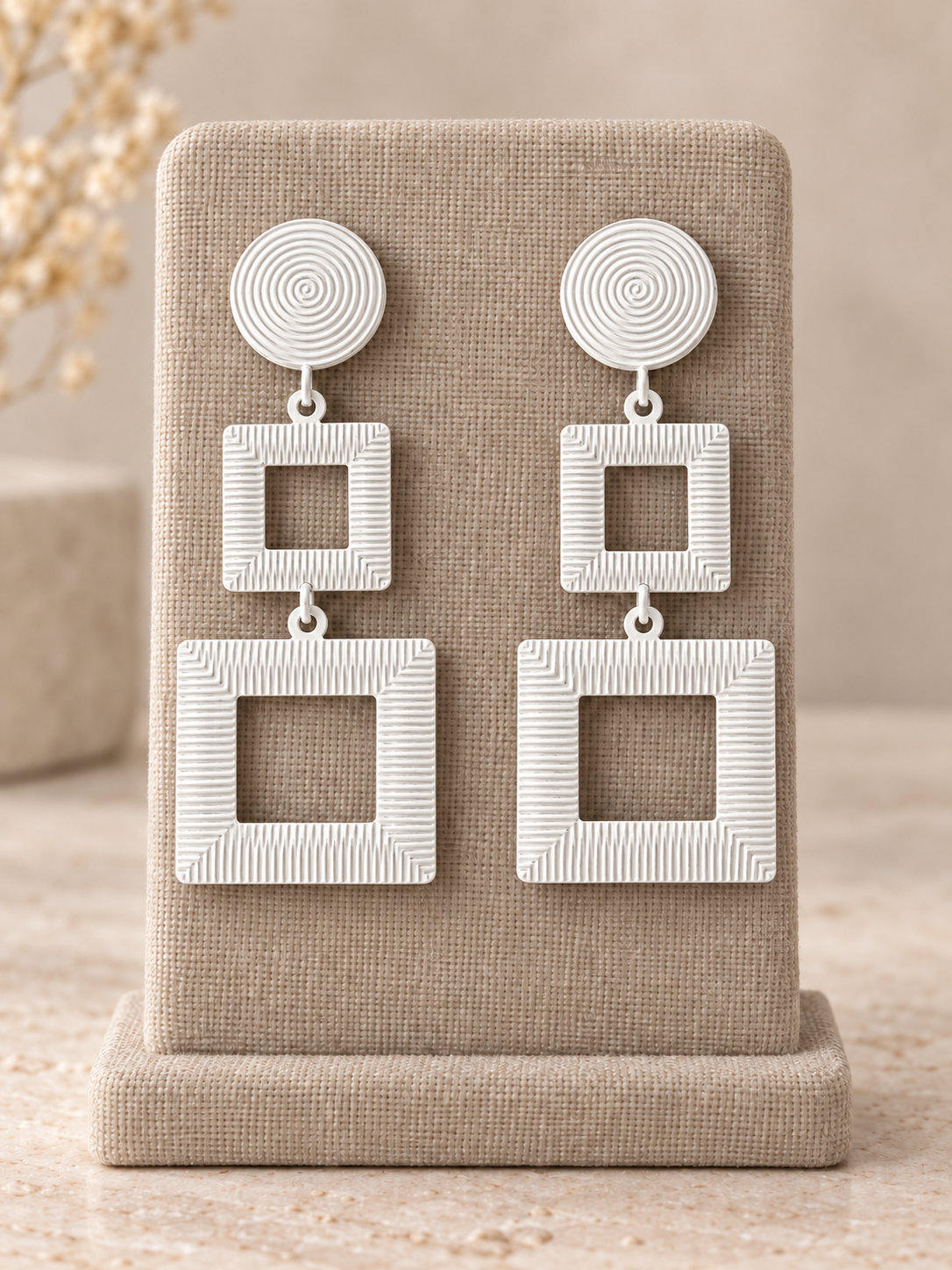 Geo Statement Earrings