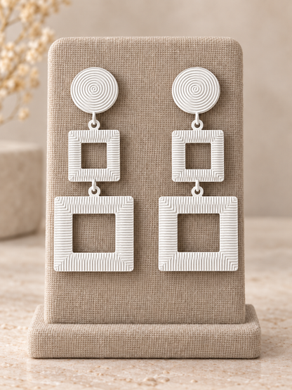 Geo Statement Earrings