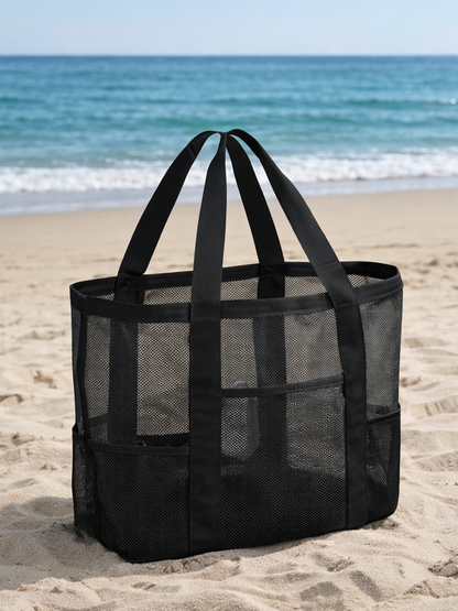 Multi Pocket Beach Bag, bag, alternate view