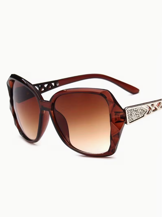 Embellished Oversized Sunglasses