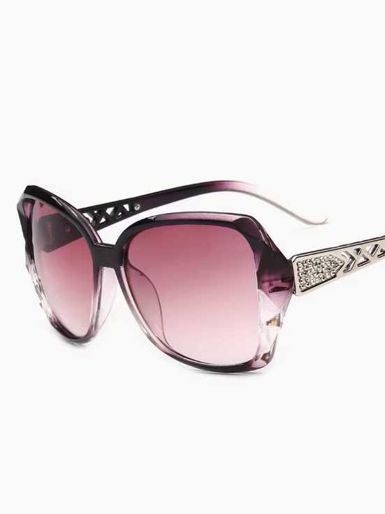 Embellished Oversized Sunglasses