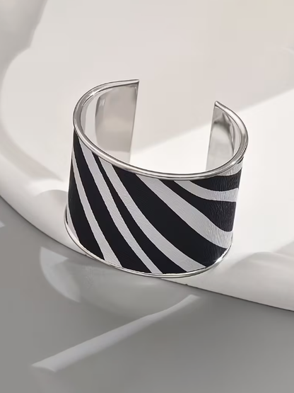 Zebra Cuff Bracelet