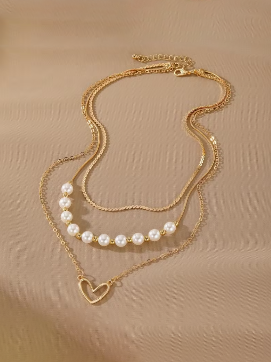Timeless Elegance in Layers Necklace Set product view 4