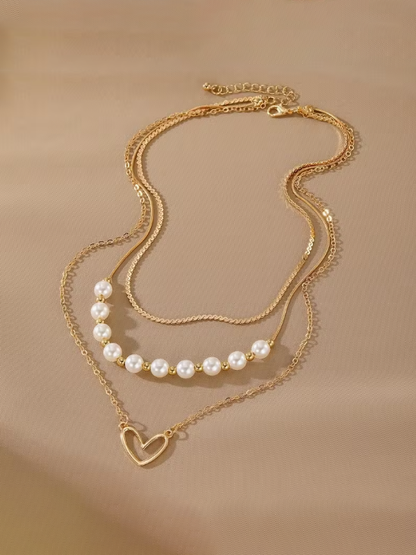 Timeless Elegance in Layers Necklace Set product view 4