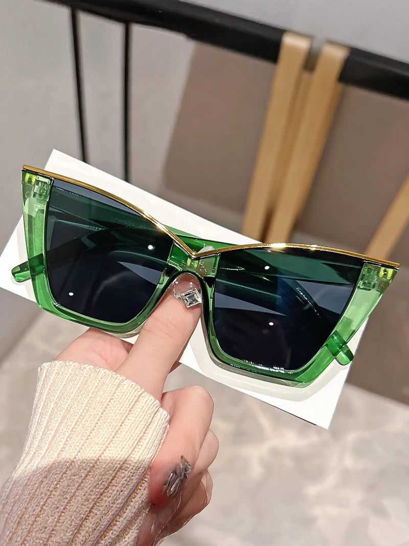 Vintage Cat Eye Sunglasses, sunglasses, front view
