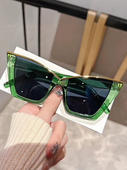 Vintage Cat Eye Sunglasses, sunglasses, front view
