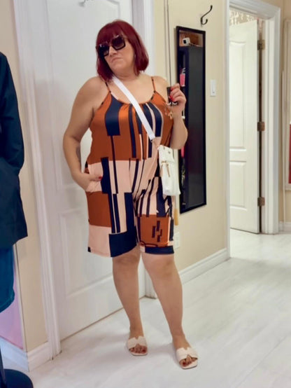 Monalisa Plus Size Romper
