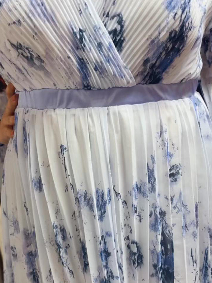 Willow Floral Plus Size Dress, plus size dress, styled view
