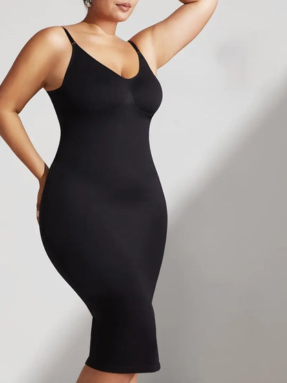 Ziba Plus Size Shapewear Dress, plus size dress, front view