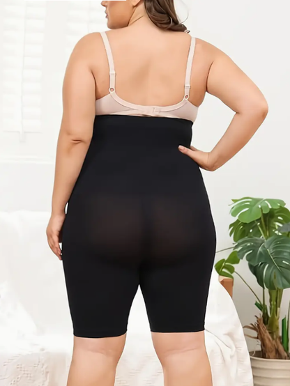 Ziba Plus Size Shapewear Shorts, plus size shorts, alternate view