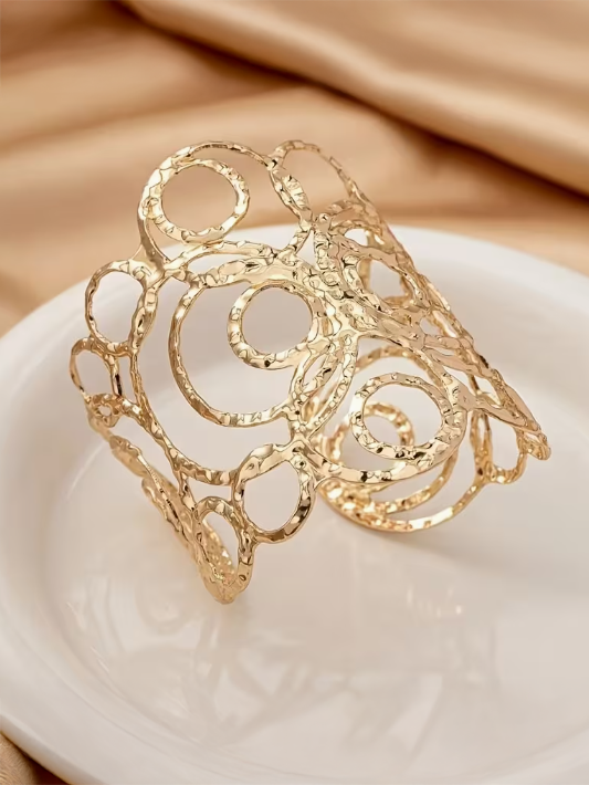Enchanted Cuff Bracelet, bracelet, detail view