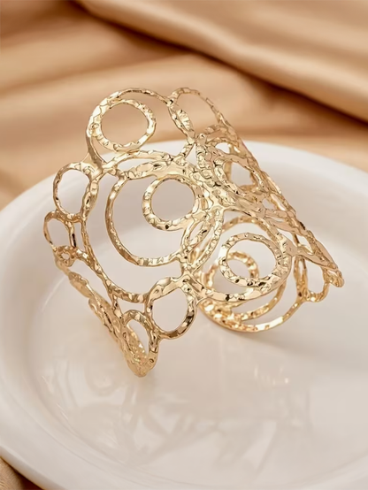 Enchanted Cuff Bracelet, bracelet, detail view